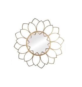 <b>Decorative</b> Brass <b>Wall</b> <b>Mirror</b> in Latest Modern Style for Home Living Room Bedroom Hotel Hallway Wedding - Product Image 6