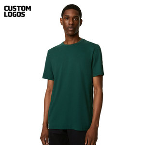 Camisetas Personalizables con Logotipo de Alta Calidad, 100% Algodón, Camisetas Estampadas de Manga Corta para Hombre - Product Image 6