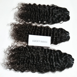 เครื่องต่อผมมนุษย์แบบคู่สำหรับต่อผมมนุษย์ทำจากหนังกำพร้าแบบลอนตรงทรงหลวมมีสไตล์100% - Product Image 3