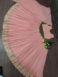 ชุดงานเย็บปักถักร้อยสำหรับเจ้าสาวออกแบบใหม่ lehengas choli กับ dupatta - Product Image 6