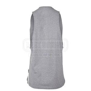 Camiseta sin mangas de gimnasio transpirable para hombre para uso diario en el gimnasio y correr Camiseta sin mangas de gimnasio para hombre con ajuste elástico para culturismo - Product Image 6