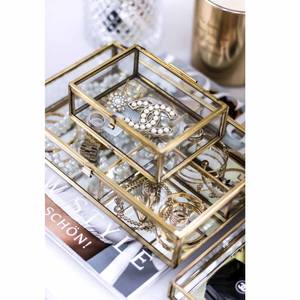 Dernier or 4X6 pouces Photo photographie Rectangle verre et or ombre boîtes peut contenir 4x6 bijoux impression Photo personnalisé 4x6" - Product Image 3