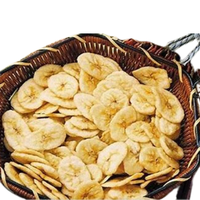 Bananes croustillantes frites sous vide Snack Bananes séchées croustillantes répondant aux normes d'exportation