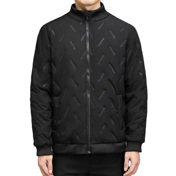 Men's High Quality Slimming Puffer Jacket Custom Light Cotton Winter Bomber with Zipper Closure Casual Style Warm and Stylish