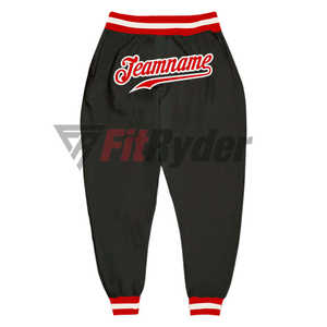 ผลิตโลโก้ที่กําหนดเองคุณภาพสูงและออกแบบกีฬาสวมกางเกงเหงื่อกางเกงยิมพิมพ์ลายแบบกําหนดเองสําหรับผู้ชายขายส่ง - Product Image 3