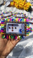 Lot de 100 Livres de Bindis en Pierre Multicolore en Gros |   Ensemble de bindis auto-adhésifs pour mariée |   Bijoux de visage et Tikka indiens |     Faveurs de Haldi