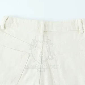 Nouveaux shorts élégants pour femmes en tissu de coton, décontractés, confortables, coupe droite, avec poches - Product Image 6