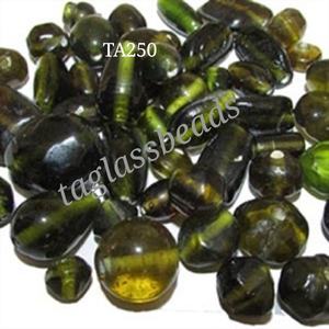 ลูกปัดแก้วหลากสีหลวม Lampwork แฟนซี - Product Image 5