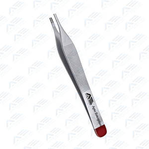 Pince à dissection microchirurgicale de haute qualité en acier inoxydable, pince à tissus Adson Brown, instrument médical - Product Image 6
