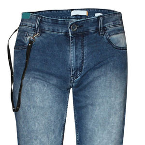 Jeans en denim décontractés sur mesure de haute qualité OEM, coupe régulière, respirants, écologiques, style droit, prix de gros - Product Image 4
