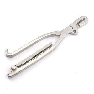 Fórceps de sujeción de hueso LAMBOTTE, mordaza ajustable de 255 mm y 10 "con ancho de fijación de rosca, fórceps quirúrgicos no estériles de 11 mm - Product Image 2