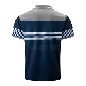Camiseta Polo de Estilo Único Hecha a Medida para Hombre, Camiseta Polo de Manga Corta con Impresión de Logotipo Personalizado de Buena Calidad - Product Image 3