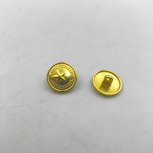Sản Phẩm Mới Phát Hành 24L Thân Thiện Với Môi Kim Loại Vàng Bronze Vòng Shank Nút Cho Phù Hợp Với Phụ Kiện Và Quân Đội Đồng Phục - Product Image 3