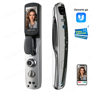 Cerradura Inteligente con Reconocimiento Facial 3D Handaily, Videoportero, Huella Dactilar, Contraseña, Control Remoto por Aplicación, Wifi, para Puerta de Casa - Product Image 1