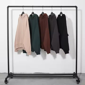 เสื้อสเวตเตอร์2025มีฮู้ดปักลายขนแกะเปิดไหล่ทั้งชายและหญิง - Product Image 3