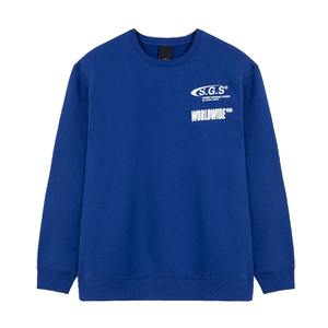 Vente en gros 2025 hiver 100% coton sweat ras du cou 380 GSM polaire surdimensionné décontracté à manches longues 6XL sweats à capuche pour hommes teint uni - Product Image 2