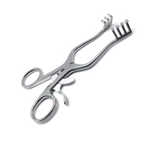 Retractor con instrumentos quirúrgicos generales de alta calidad Solicitud del cliente Curvo 3,5 "Puntos afilados Acero inoxidable alemán - Product Image 3