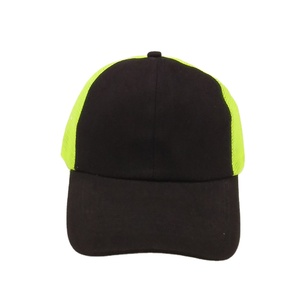 2026 Gorras de béisbol negras Colores personalizados Neon Green Mesh Summer Trucker Caps and Hat - Product Image 1