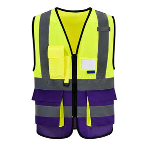 Oem ropa de trabajo chaleco de seguridad ropa de construcción Chaleco de trabajo reflectante Impresión de logotipo en chaleco de trabajo para la venta - Product Image 1
