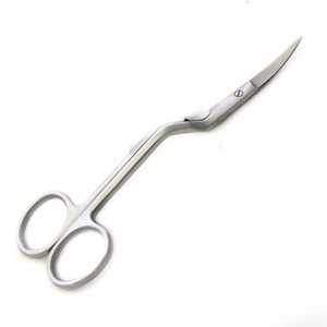 Ciseaux à broder incurvés de haute qualité de 6 pouces avec manche courbé en acier inoxydable, approuvés CE, instrument chirurgical par Astrin Surgical - Product Image 5