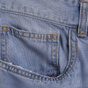 Shorts Bermuda en jean déchiré et délavé foncé avec fermeture éclair, style décontracté pour l'été, taille 6XL - Product Image 5