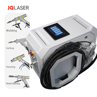 JQ 1000w   Bon rapport qualité-prix MINI 4 en 1 Machine de soudage au laser à refroidissement par air à fibre Économique et portable