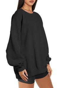 Sweat-shirt d'hiver pour femme de qualité supérieure 2025, imprimé sur le devant, avec service OEM et options de couleurs personnalisées - Product Image 5