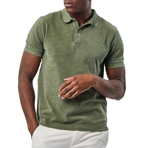 Polos de golf de color verde para hombre de primera calidad, polos casuales con cuello a la moda, polos transpirables en venta. - Product Image 4