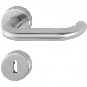 Rosette Set Paris E58/42H/42HKVS/138 Stainless Steel U-Shaped PZ DIN Flat D/K HOPPE Left/Right <b>Key</b> <b>Chains</b> - Product Image 3