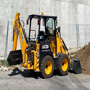 Retroexcavadora JCB 1cx usada de calidad, minicargadora de 50HP, retroexcavadora de ruedas 1CXT en venta - Product Image 4