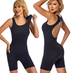 Body Sexy para Mujer, Sin Mangas, Control de Abdomen, Sin Costuras, Licra, Ropa Deportiva de Alta Calidad - Product Image 2