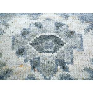 Alfombras de Lana Anudadas a Mano Erbe Blue con Diseño de Medallón Rectangular para Sala de Estar y Dormitorio - PKWL-4001 de Jaipur ZA para Adolescentes - Product Image 3