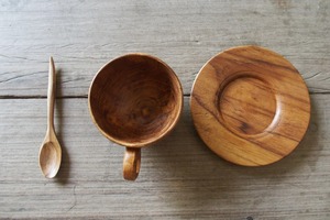 Taza ecológica de madera de bambú para café y té con textura suave y diseño ligero disponible a precio de fábrica - Product Image 2