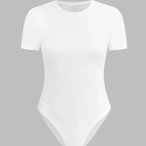 Maillot de bain d'été pour femmes en 100% coton, body une pièce élégant, design personnalisable, imprimé respirant, décontracté, vente en gros - Product Image 1