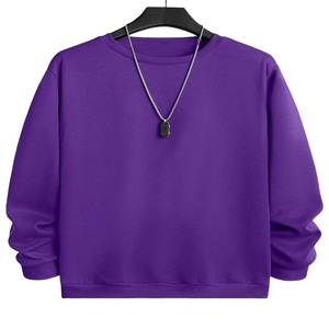 Sudadera con Capucha de Algodón Combinado de Doble Cara, Corte Regular, Color Sólido, para Hombre y Mujer, Casual, Manga Larga, Bordada para Parejas - Product Image 2
