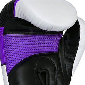 Bajo MOQ Nuevos guantes de boxeo de cuero con cierre de gancho y bucle ajustable y área de nudillos acolchados para protección - Product Image 6