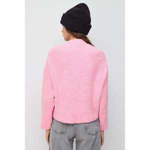 Half Fisherman's Neck Knit <b>Crop</b> <b>Top</b> - Product Image 5