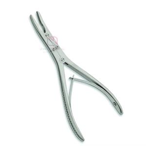 Pinces à os en acier inoxydable |   Instrument chirurgical de classe I certifié ISO13485 CE personnalisé, source d'alimentation manuelle, garantie de 3 ans - Product Image 2