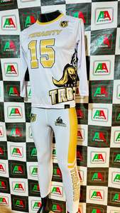 Maillot de football américain maillot de fan parent sublimation broderie grande taille support personnalisé Fabricant d'usine Pakistan - Product Image 5