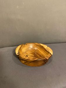 Cendrier en bois pour cigarettes et cigares – Design élégant et coupe-vent en bois avec compartiment amovible - Product Image 5