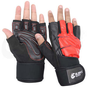 2025 unisexe maison Gym Fitness gants de gants ville musculation et haltérophilie respirant conception demi-doigt gants - Product Image 4