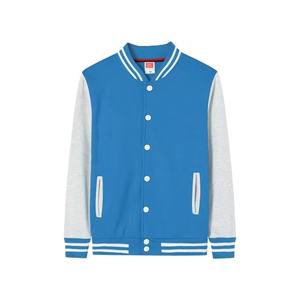 Men's Letterman Varsity Bomber Jacket Baseball Uniform Front Lapel Collar Winter Sportswear Featuring Button - Product Image 5