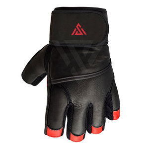 Gants d'haltérophilie en cuir et en élasthanne pour hommes et femmes pour l'entraînement sportif et l'exercice Gants de gymnastique à vendre - Product Image 5