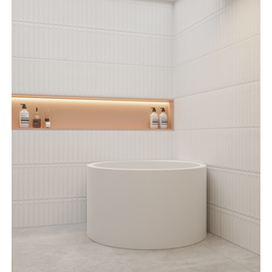 อ่างอาบน้ำ HERA รุ่น 1015 ทรงหยดน้ำแบบเข้ามุม - Product Image 4