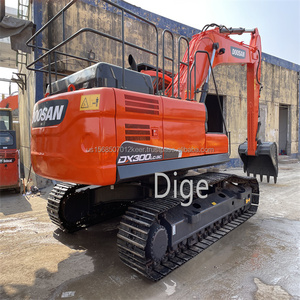 Excavadora usada Shanghai Excavadora Doosan DX300LC 30 toneladas de excavadoras usadas a bajo precio - Product Image 4