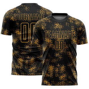 เสื้อฟุตบอลคุณภาพสูงสั่งทำพิเศษ น้ำหนักเบา แห้งเร็ว ระบายอากาศได้ดี ผลิตจากโพลีเอสเตอร์ 100% ชุดยูนิฟอร์มทีมสำหรับโรงเรียนและสโมสร - Product Image 5