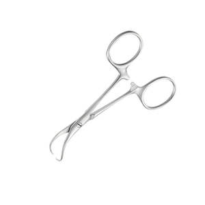 Pinza para Toallas Quirúrgicas Backhaus de Alta Calidad, 14 cm, Acero Inoxidable, Instrumento Manual para Uso Hospitalario ORTHO GENIX OG-44 CE - Product Image 6