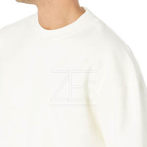 Sudaderas de algodón a prueba de viento para hombre, sudaderas de gran tamaño con logotipo personalizado, sudaderas de secado rápido para hombre - Product Image 6