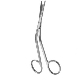 Customized MEDIHEAL SURGICAL CORPORATION Cottle Nasal Scissors German Stainless Steel Angled Class II for ENT Surgery <b>Model</b> - Product Image 1