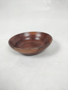Bol en bois poli de luxe écologique pour salades, fruits, soupes, riz - Idéal pour les fêtes et les mariages - Product Image 4